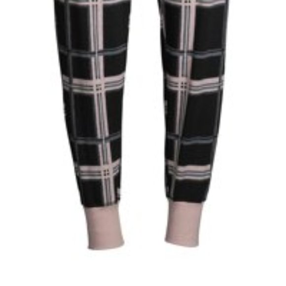 new MEDIUM PJs WARM Pajamas Black Pink Jogger Style Cozy Comfy SOFT 8 10 Socks - Picture 5 of 10